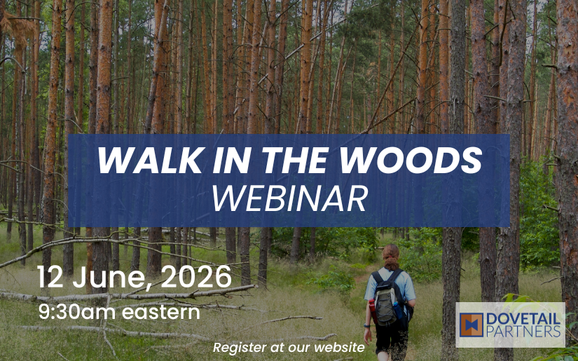 Register for our Q2 Webinar "Walk in the Woods" on June 12th